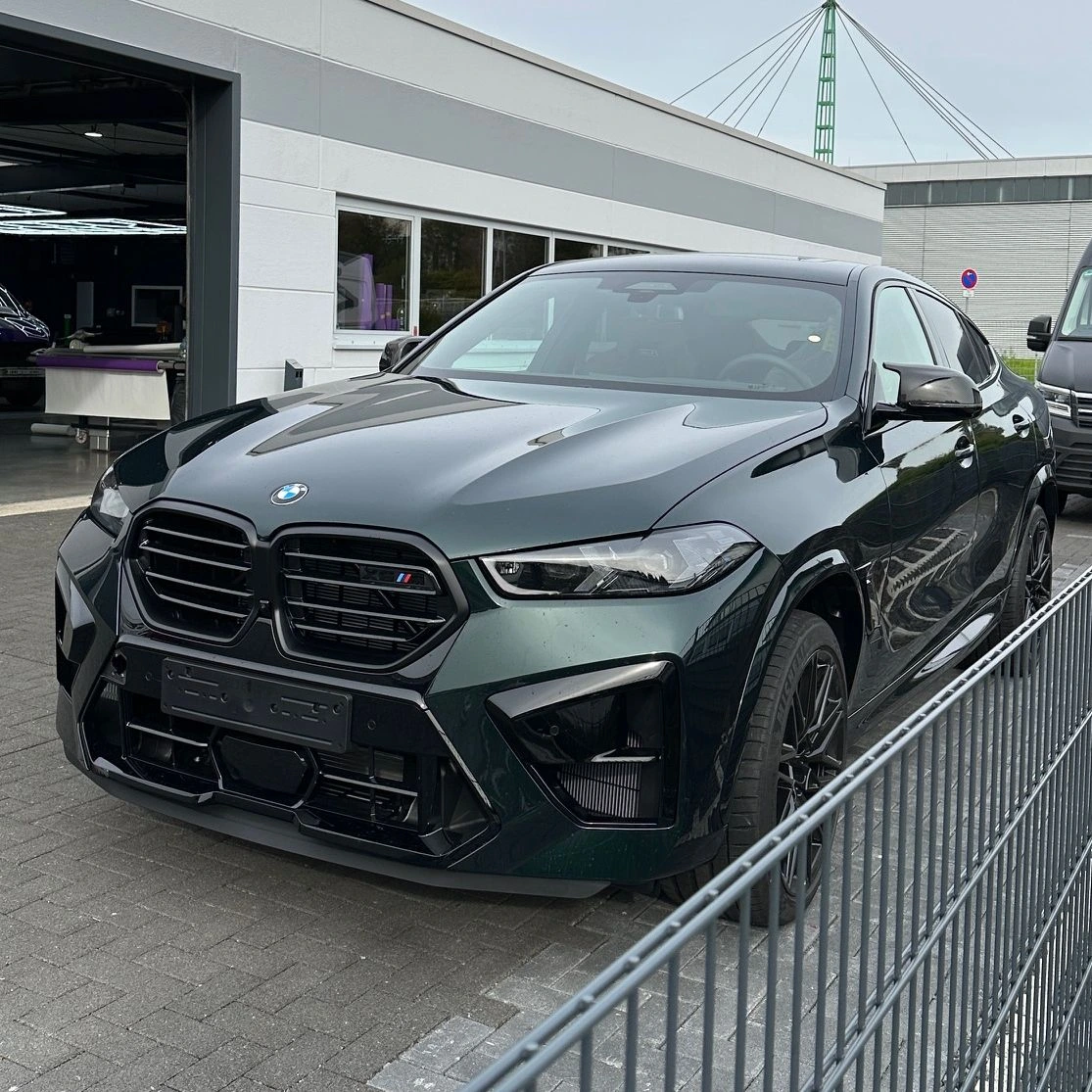 BMW X6 M Competition PTS Oxford Green - Image 2